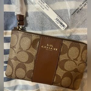 NWT Coach wristlet